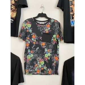 On the byas floral tee